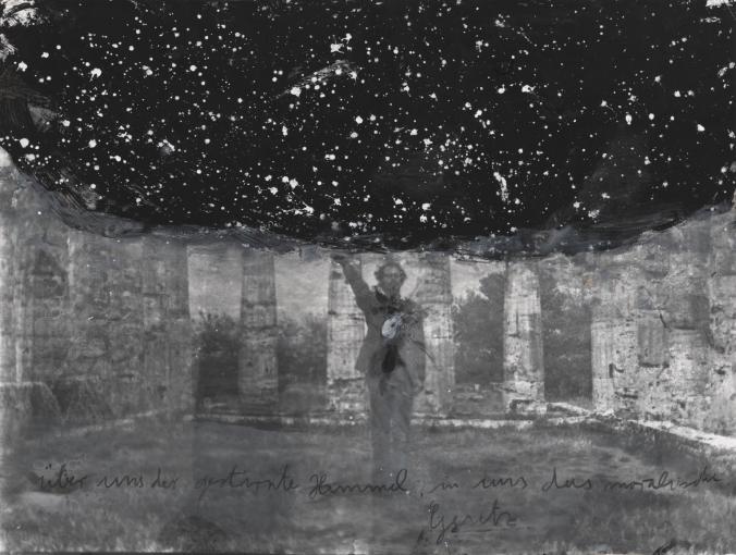 The starry heavens above us, and the moral law within 1969/2010 by Anselm Kiefer born 1945