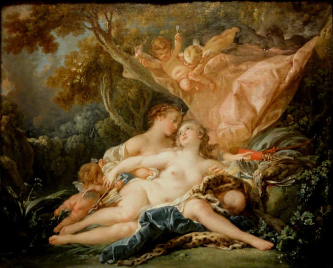 jupiter_in_the_guise_of_diana_and_the_nymph_callisto_francois_boucher_1759