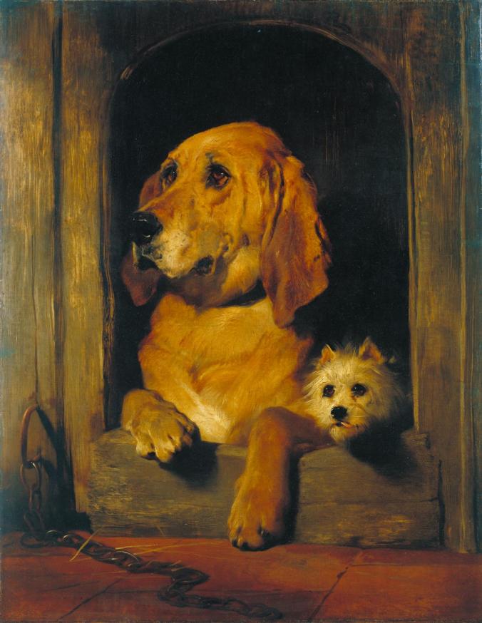 Dignity and Impudence 1839 by Sir Edwin Henry Landseer 1802-1873
